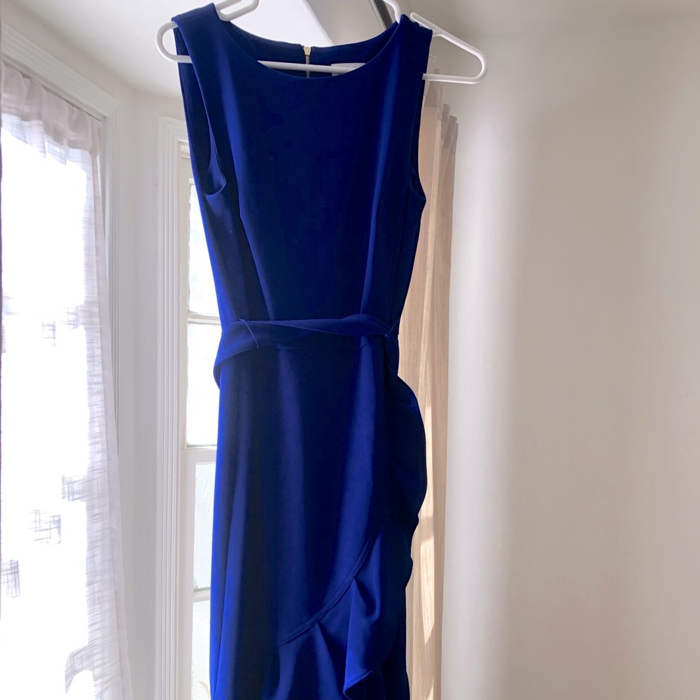 Dark Blue Formal Calvin Klein Dress